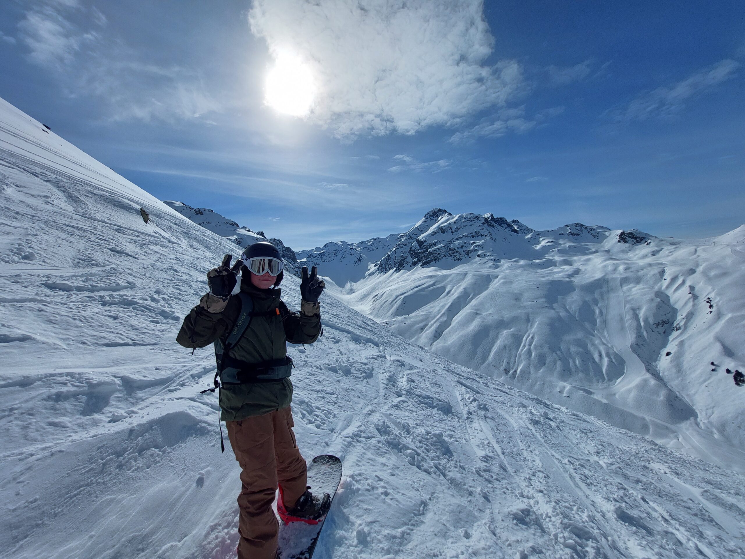 Freeriden im Montafon